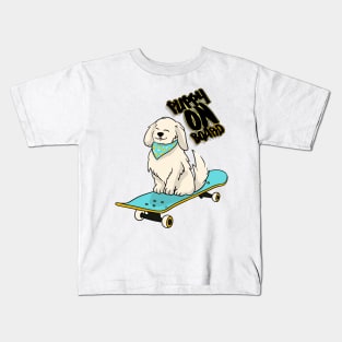 Puppy on board Kids T-Shirt